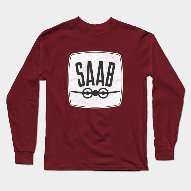 SAAB Long Sleeve T-Shirt by Aries Custom Graphics